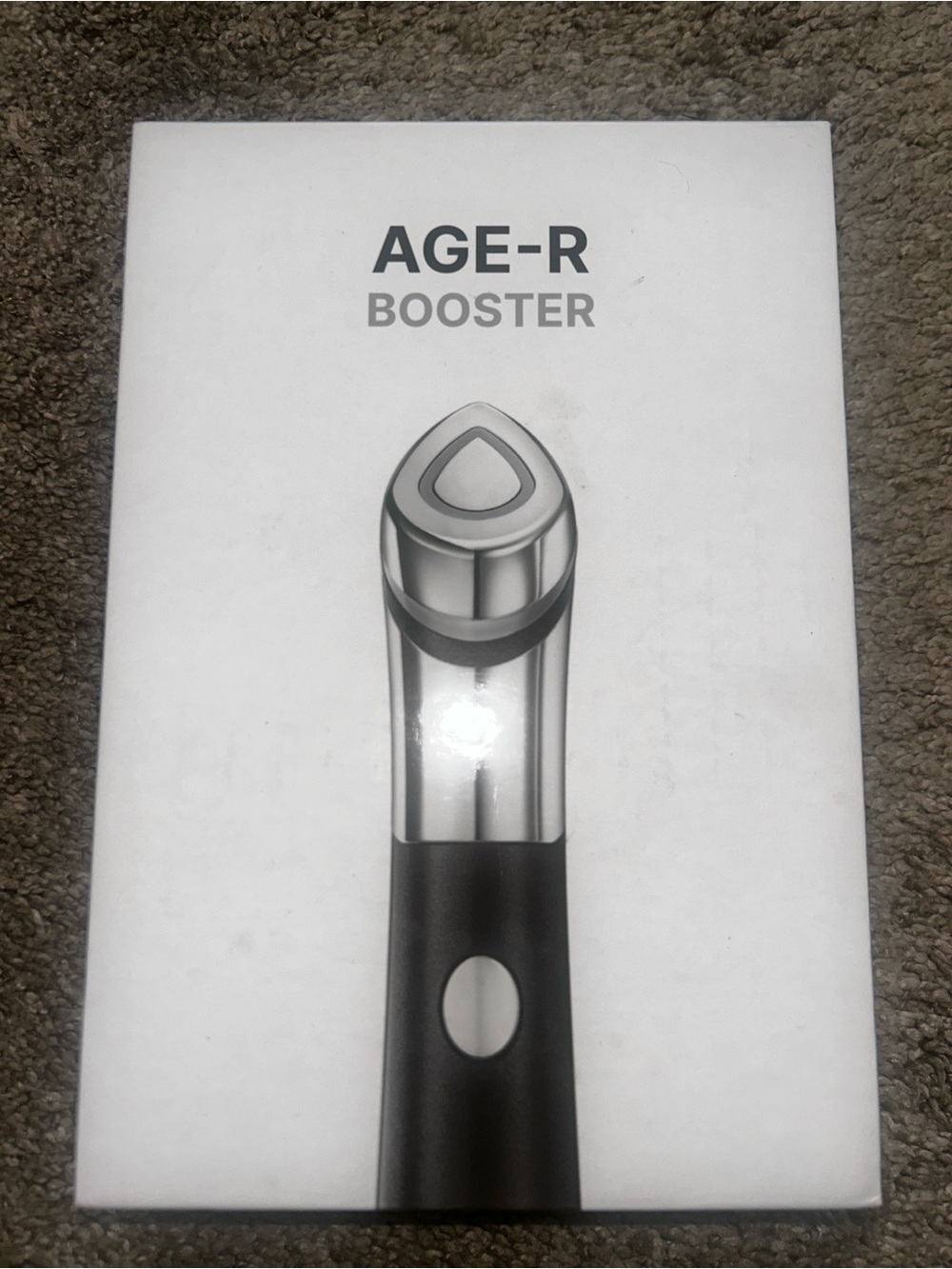 AGE-R Booster Facial Skincare Tool - Black